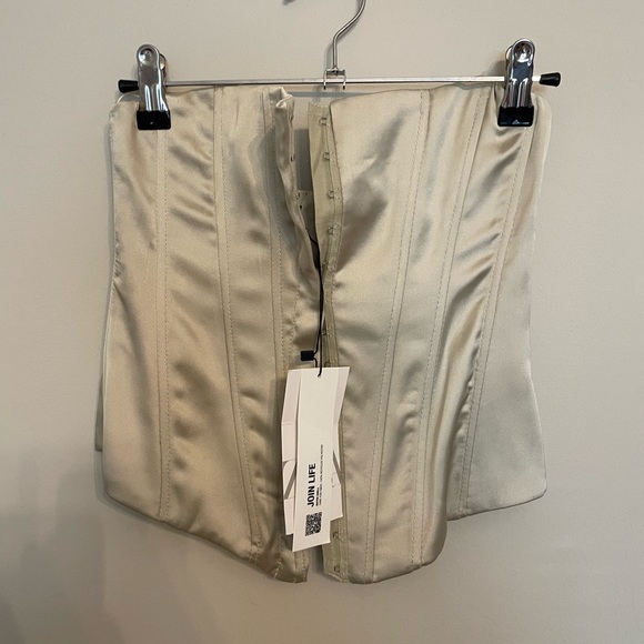 Zara Tops - NWT ZARA Corset Strapless